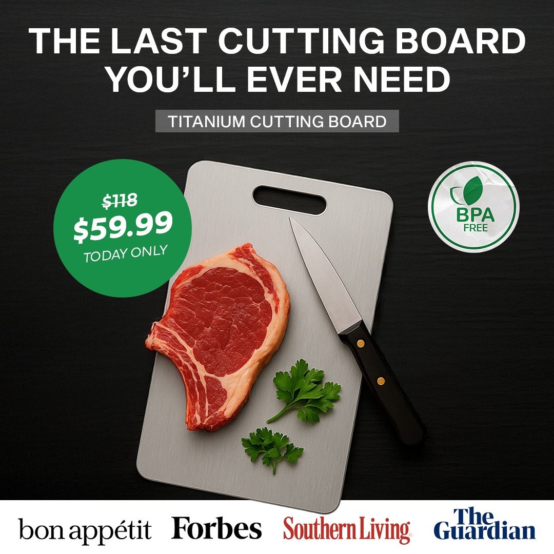 Katori titanium cutting board